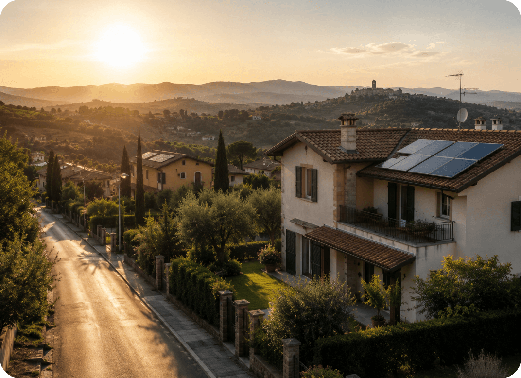 paesaggio di collina